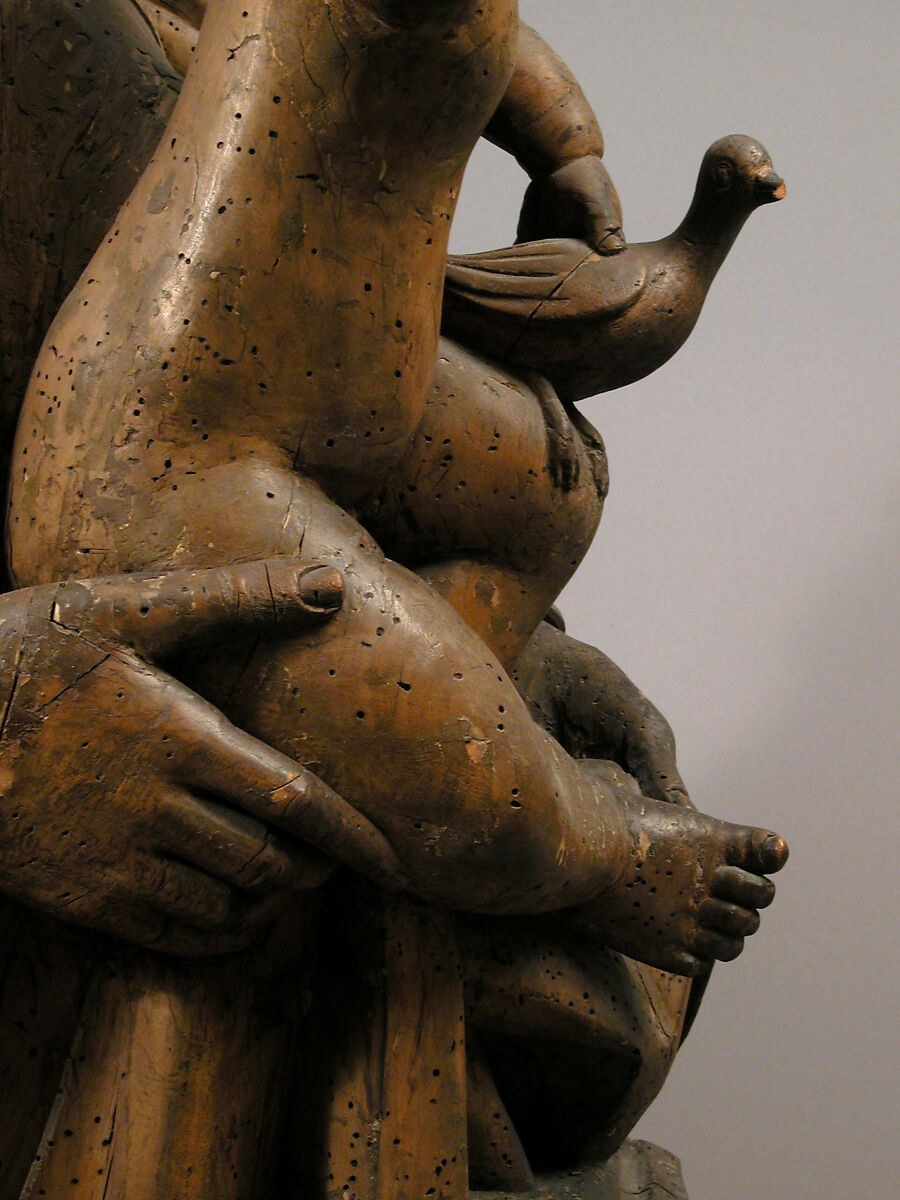 Madonna and Child, Limewood with paint, German