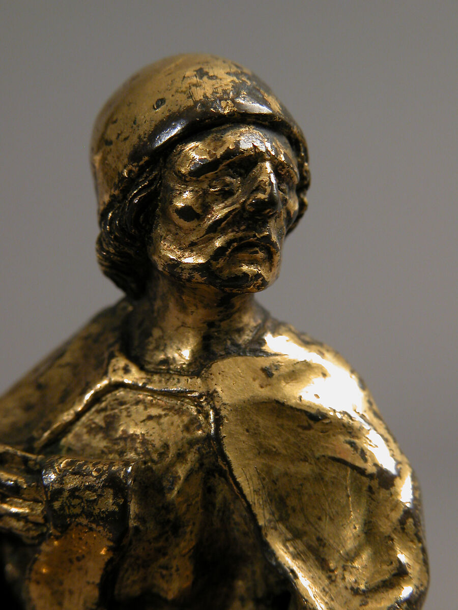 Saint Mark, Copper alloy, gilding, Italian