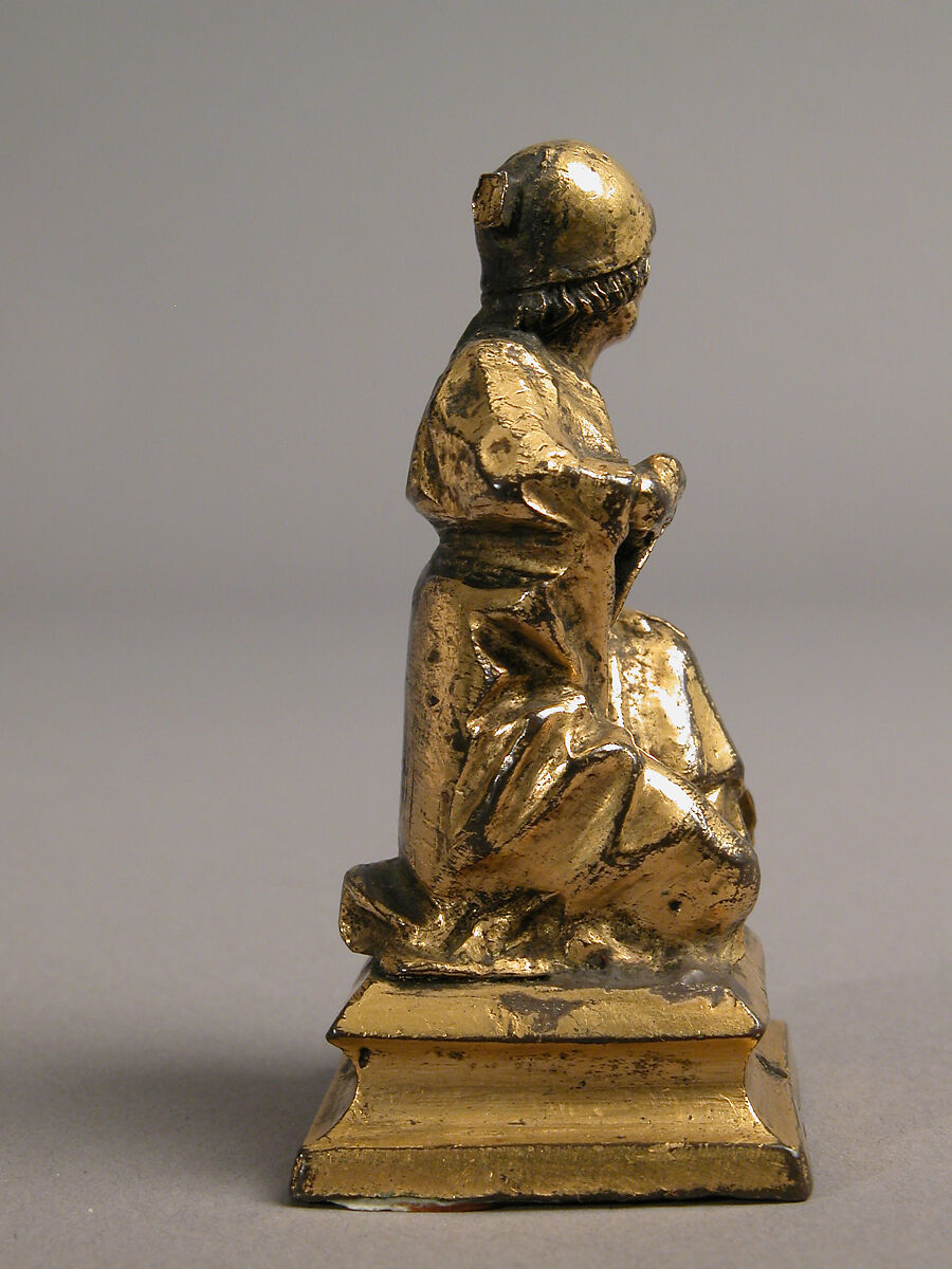 Saint Mark, Copper alloy, gilding, Italian