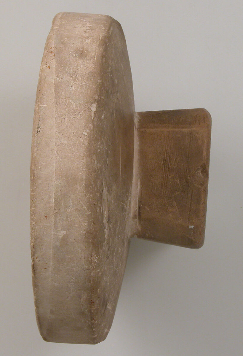 Mould for a Stamp, Limestone, Greek