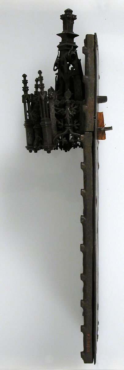 Door Knocker Plate, Iron, textile, French