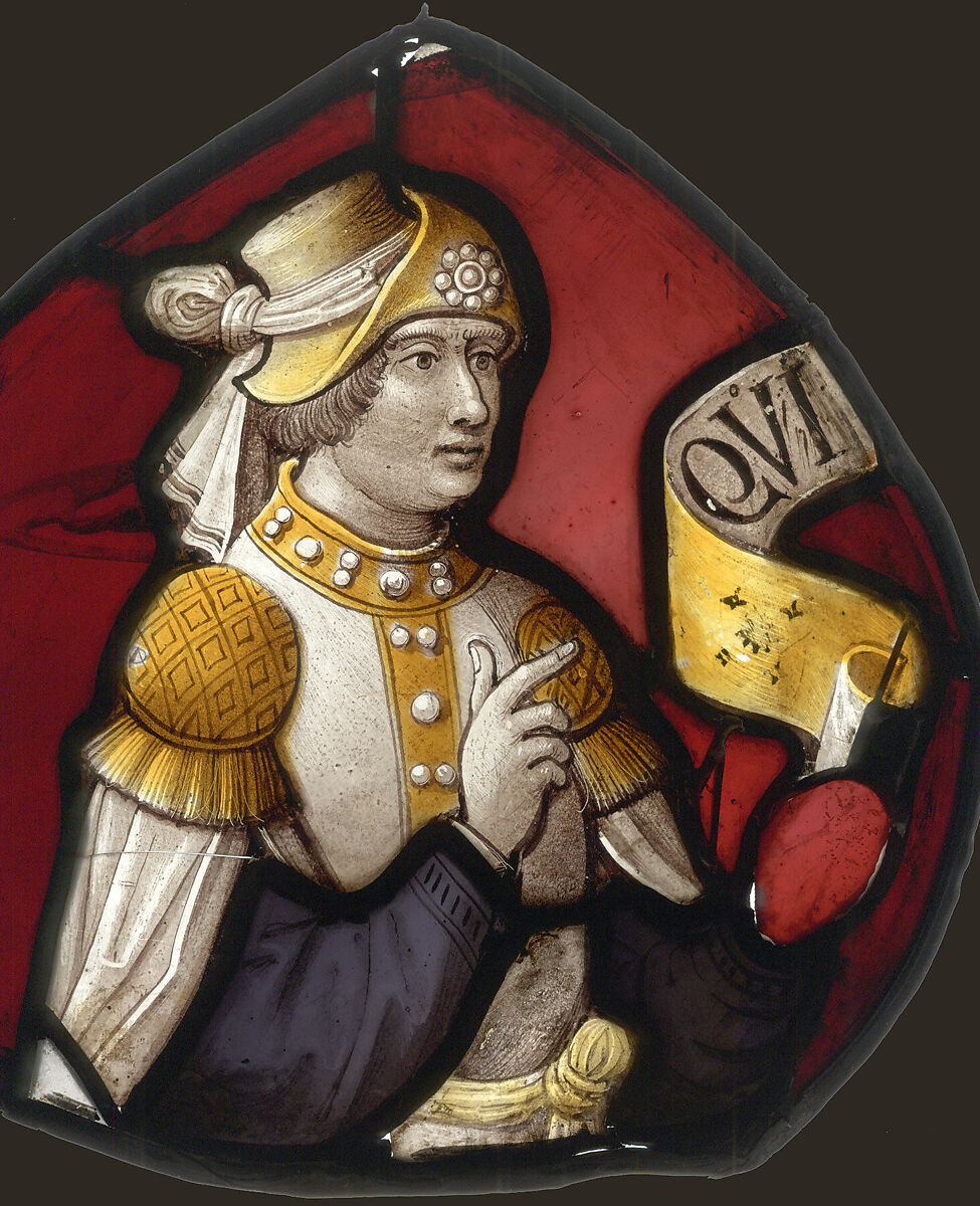 Panel, Colored and colorless glass, silver stain, and vitreous paint, German or South Netherlandish 