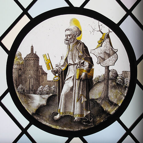 Roundel with Saint Peter