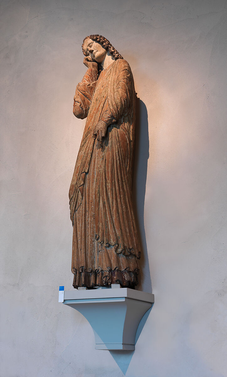 Saint John the Evangelist, Wood and paint, Austrian 