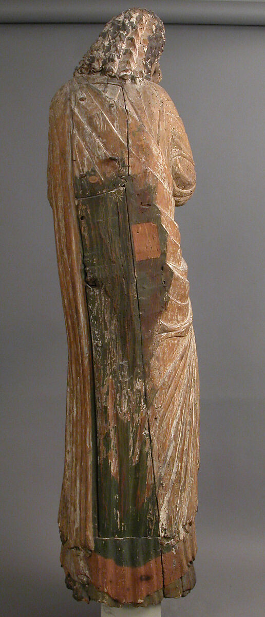 Saint John the Evangelist, Wood and paint, Austrian