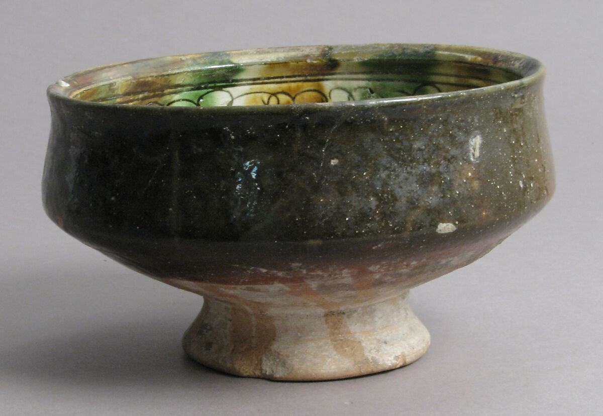 Bowl, Earthenware, glaze, Byzantine