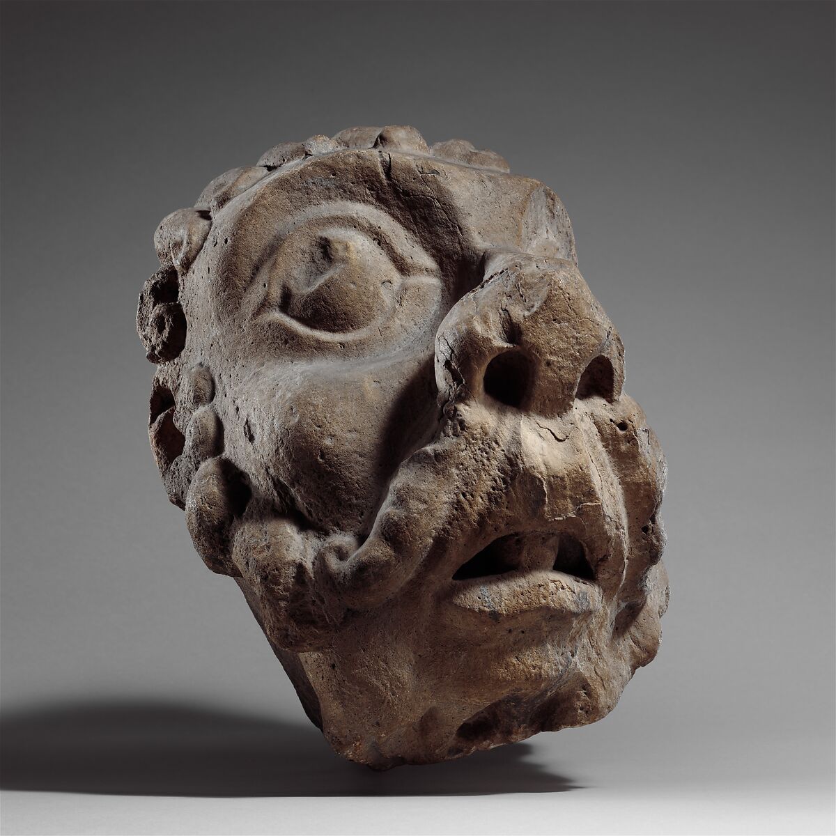 Head of a Grotesque, Limestone, French