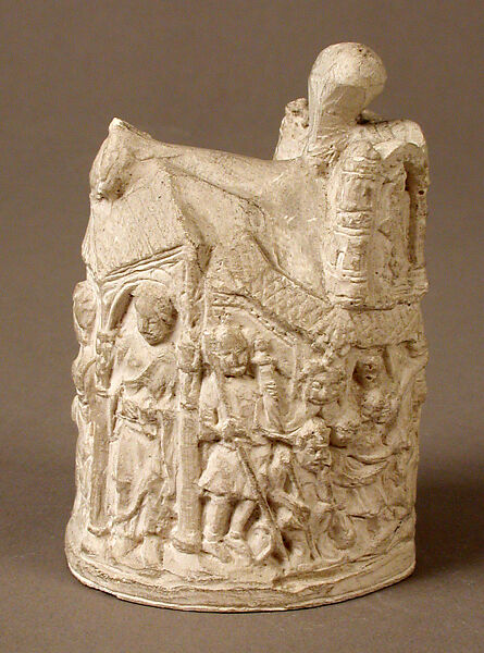 Chess Piece of a Bishop, Plaster cast, French