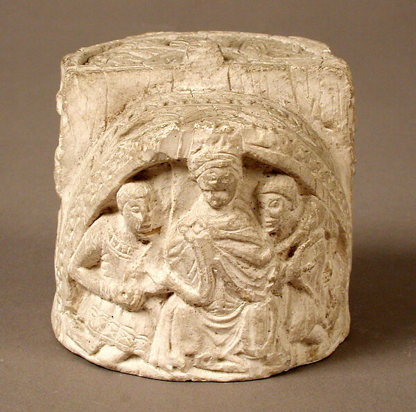 Chess Piece of a King, Plaster cast, South Italian