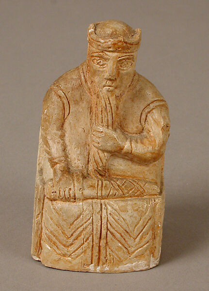 Chess Piece of a King, Plaster cast, Scandinavian