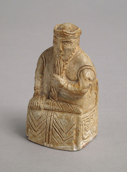 Chess Piece of a King, Plaster cast, Scandinavian