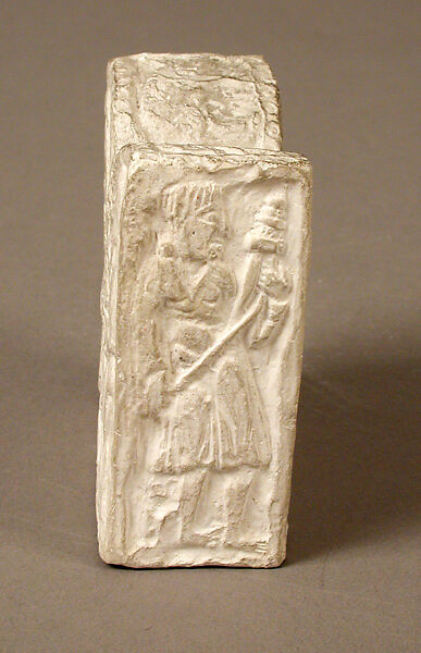 Chess Piece, Plaster cast, Islamic and British or French