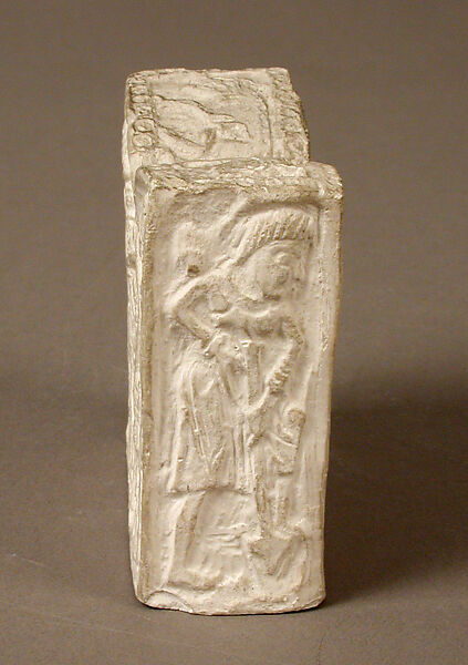 Chess Piece, Plaster cast, Islamic and British or French