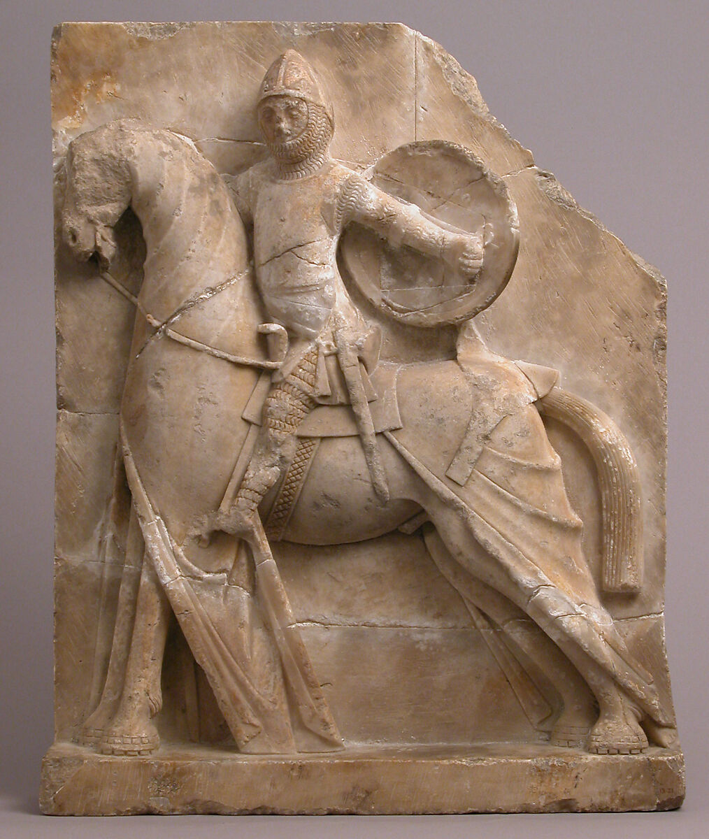 Relief Panel, Alabaster, Spanish