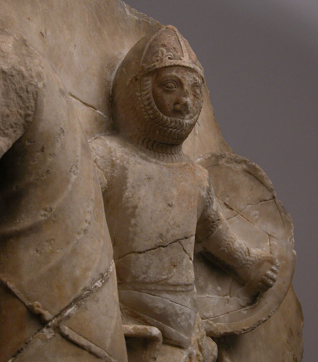 Relief Panel, Alabaster, Spanish