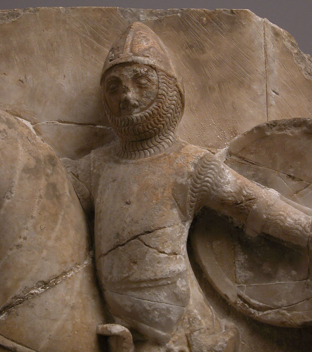 Relief Panel, Alabaster, Spanish