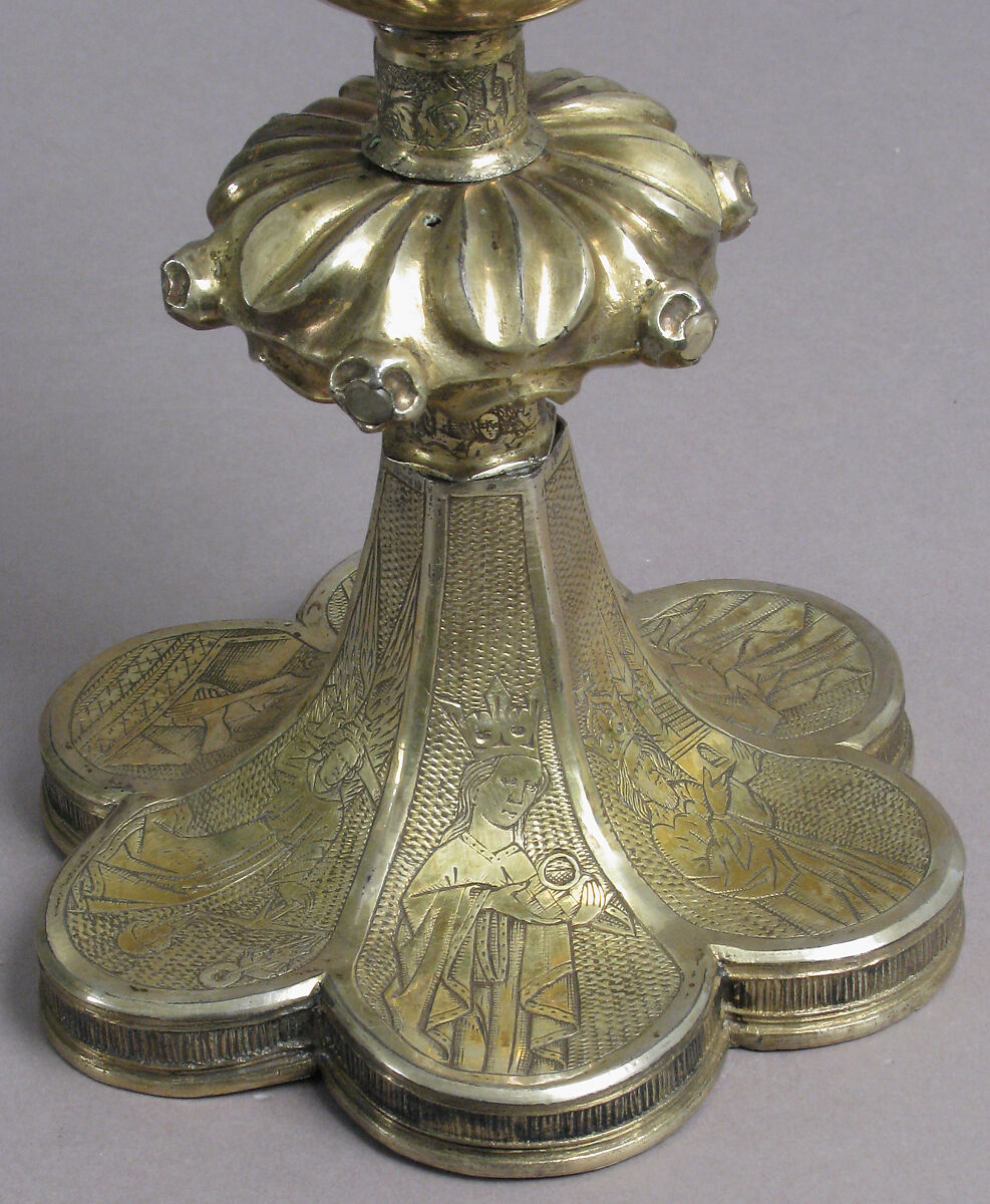 Chalice, Silver gilt, German
