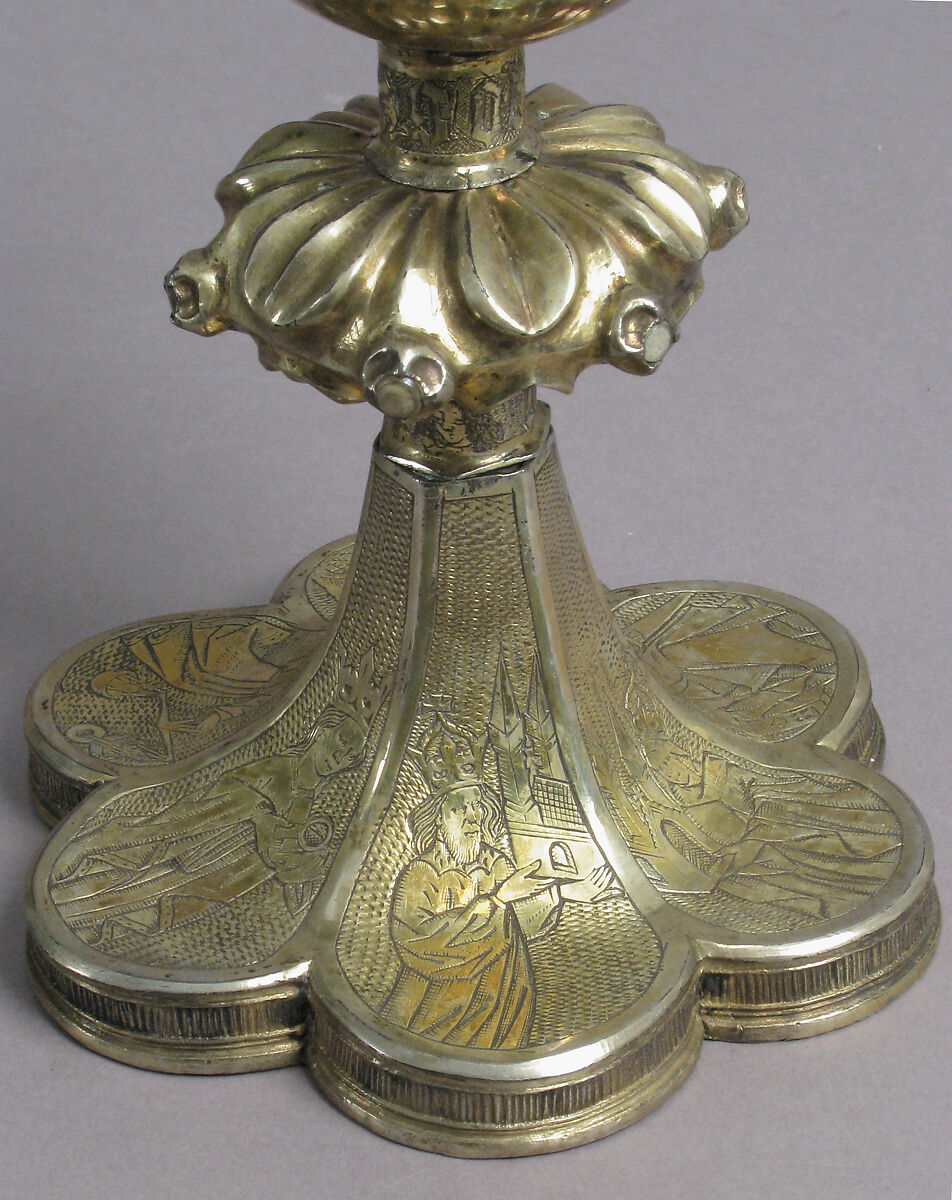 Chalice, Silver gilt, German