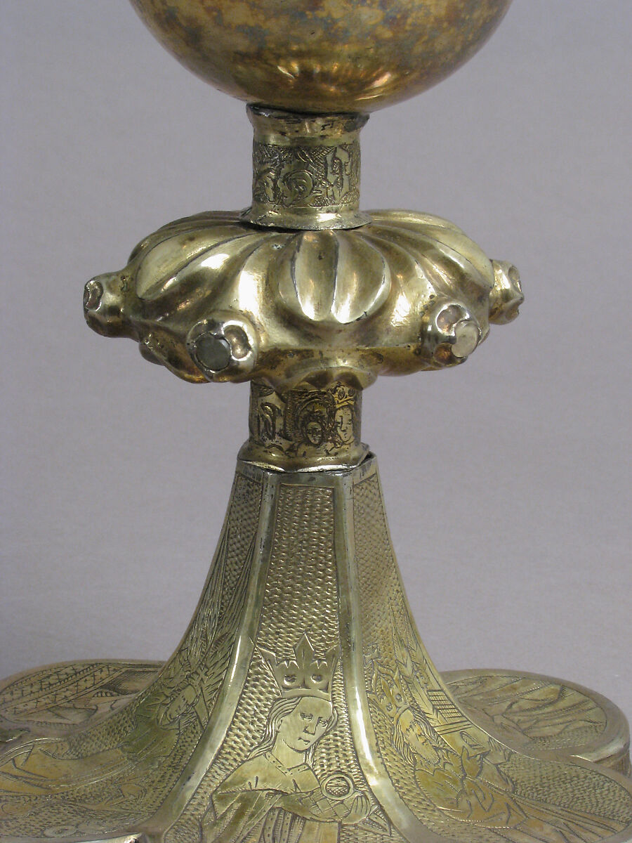 Chalice, Silver gilt, German