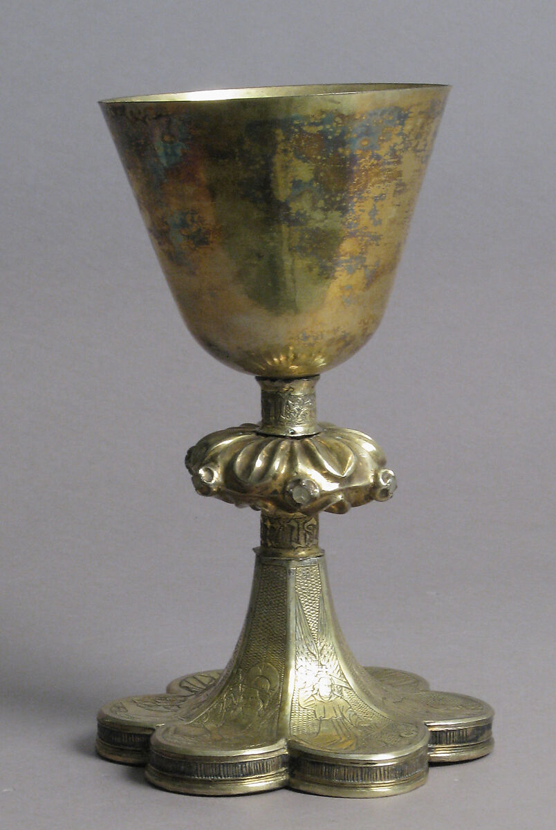 Chalice, Silver gilt, German
