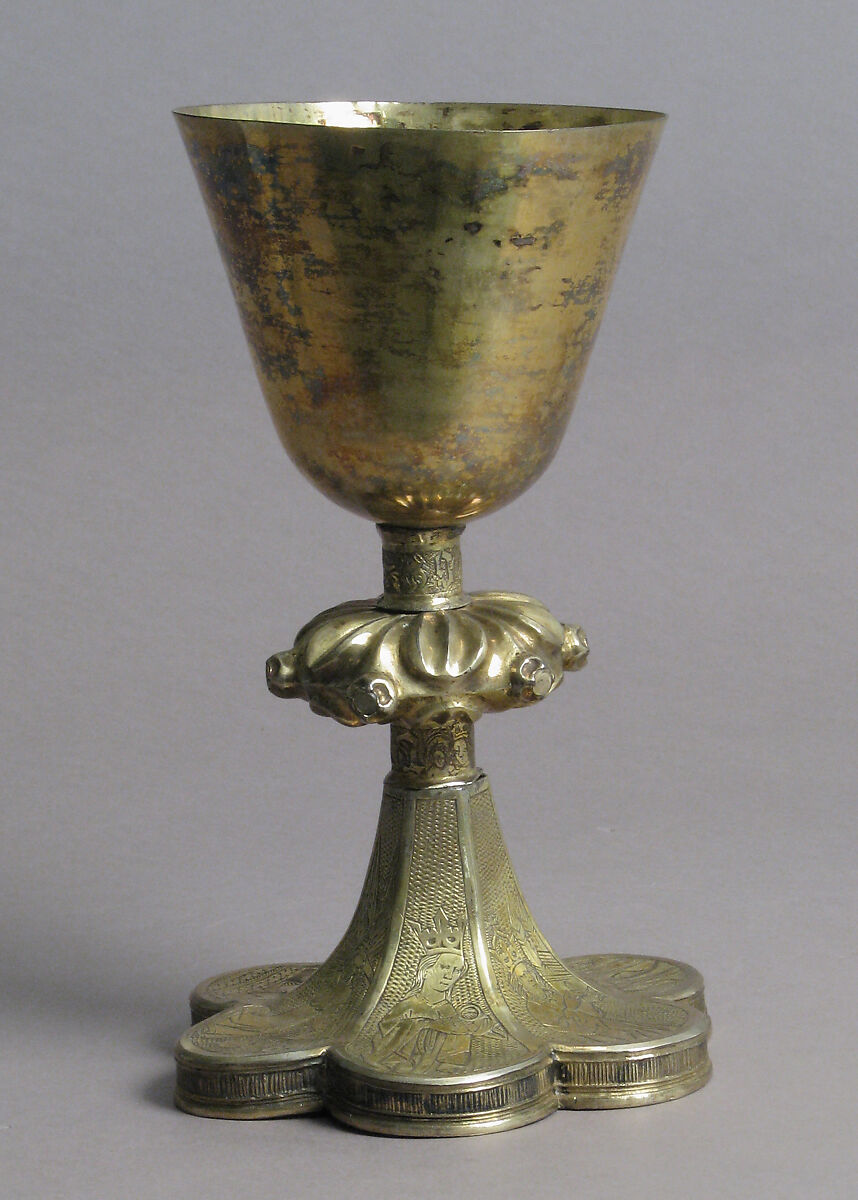 Chalice, Silver gilt, German