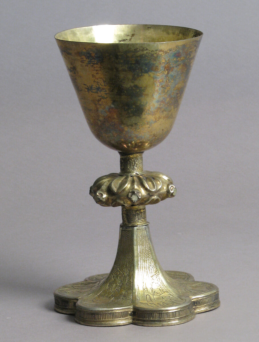 Chalice, Silver gilt, German