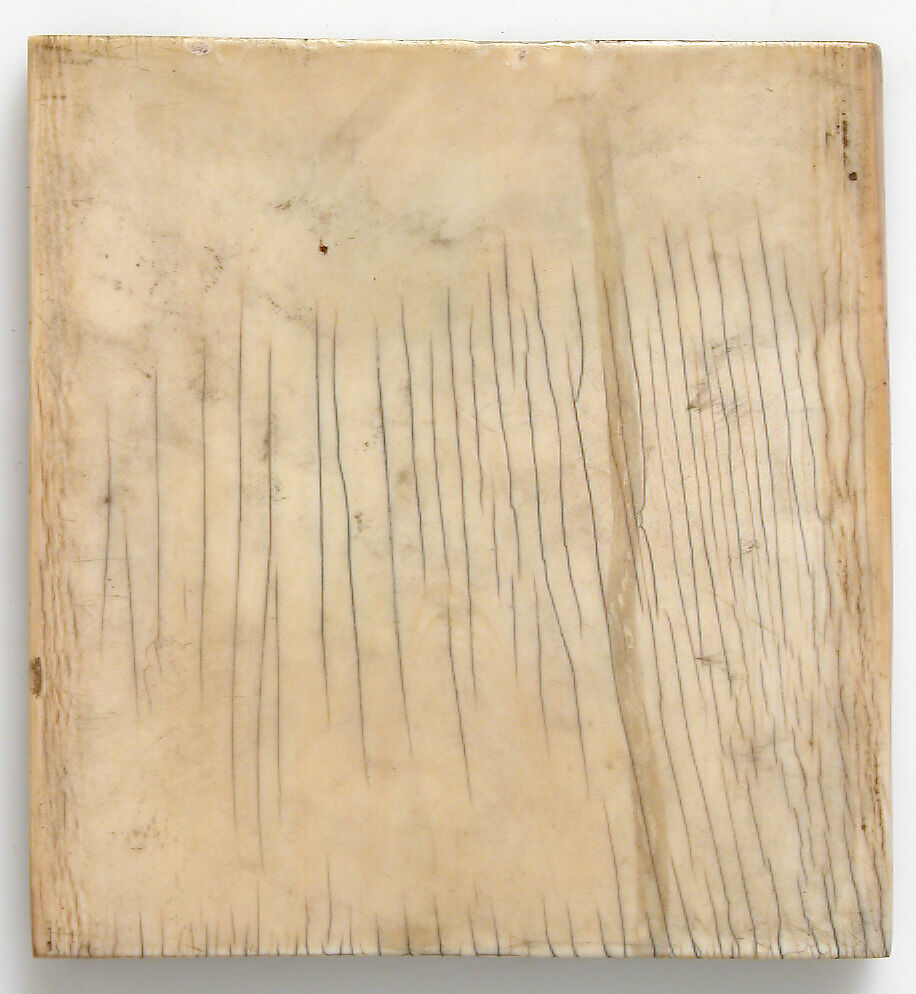 Panel with Presentation in the Temple, Elephant ivory, European (Medieval style)