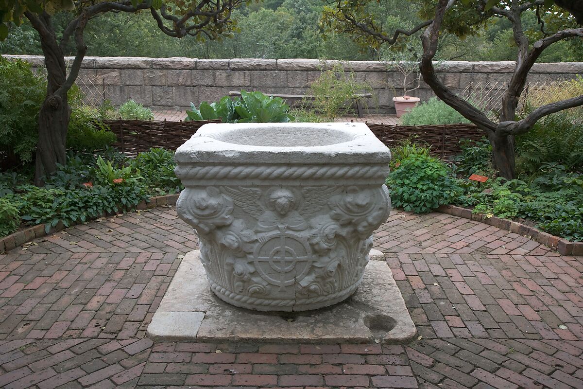 Wellhead, Limestone (Istrian limestone), Italian