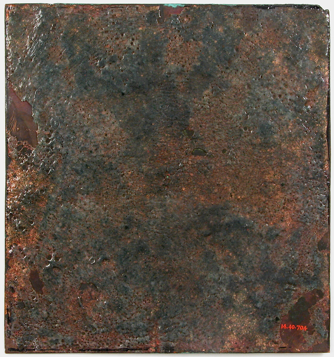 Plaque with The Betrayal of Christ, Monvaerni, Painted enamel, copper, French