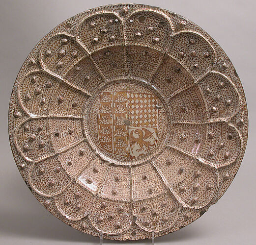 Dish with Heraldic Shield