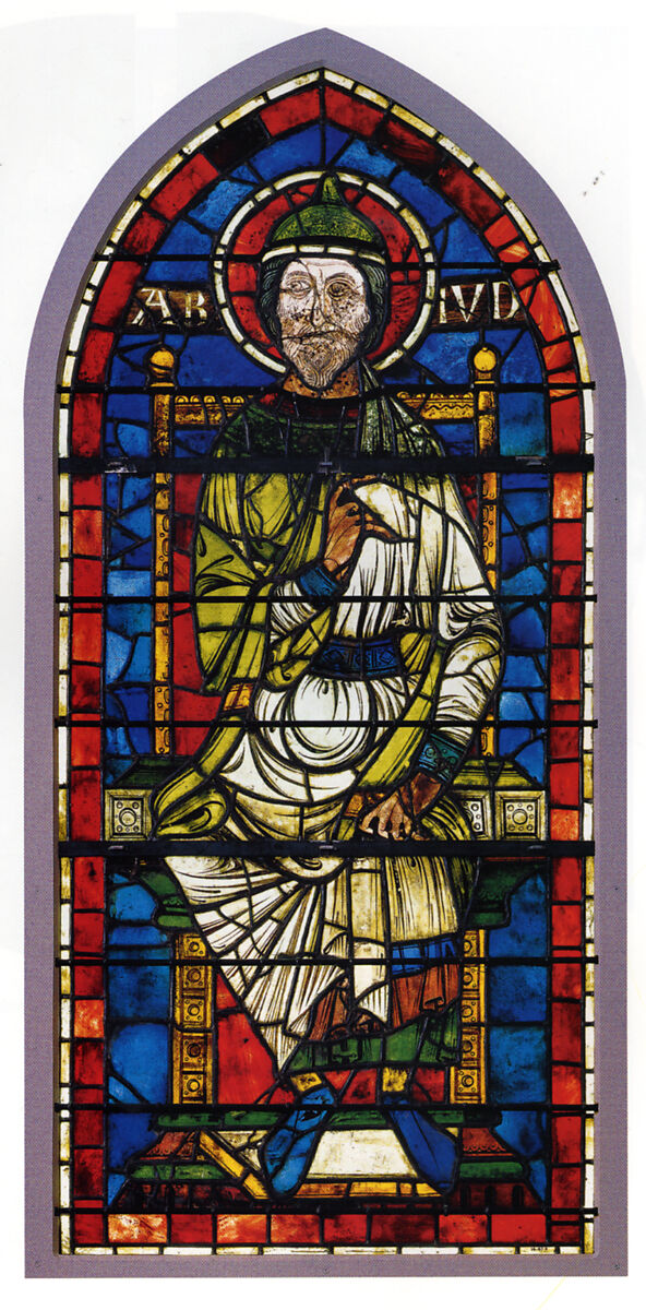 Abiud, Pot-metal glass, vitreous paint, and lead, French