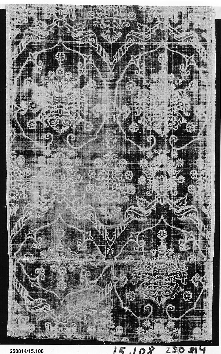 Panel of Velvet, Velvet, Italian