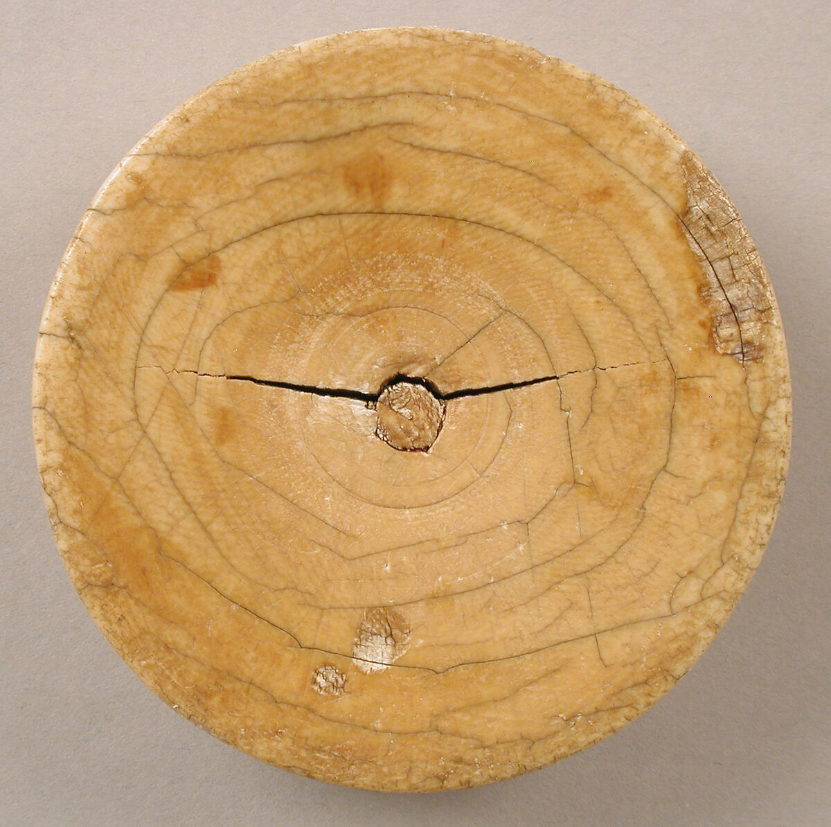 Game Piece with Hercules Throwing Diomedes to His Man-Eating Horses, Elephant ivory, German