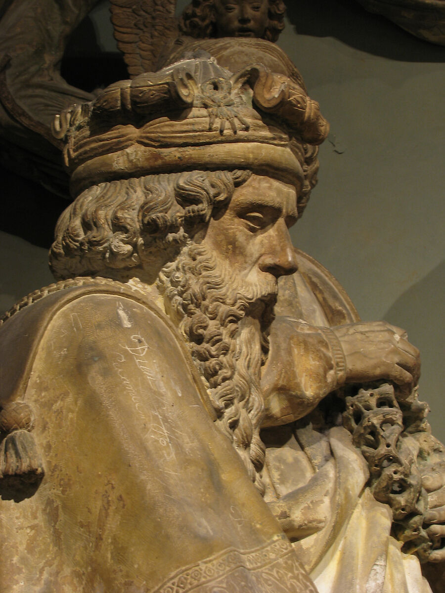 Entombment of Christ, Limestone, polychromy, French