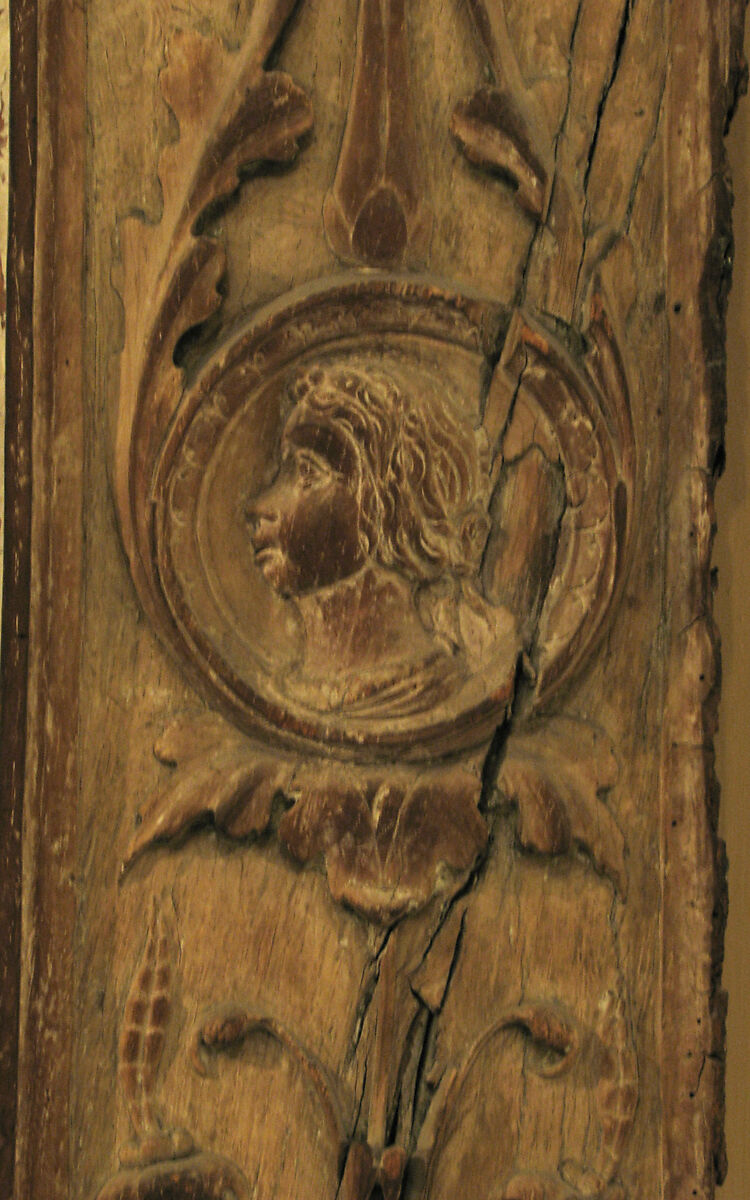Wooden Frame from an Entombment Group, Oak with traces of polychromy, French