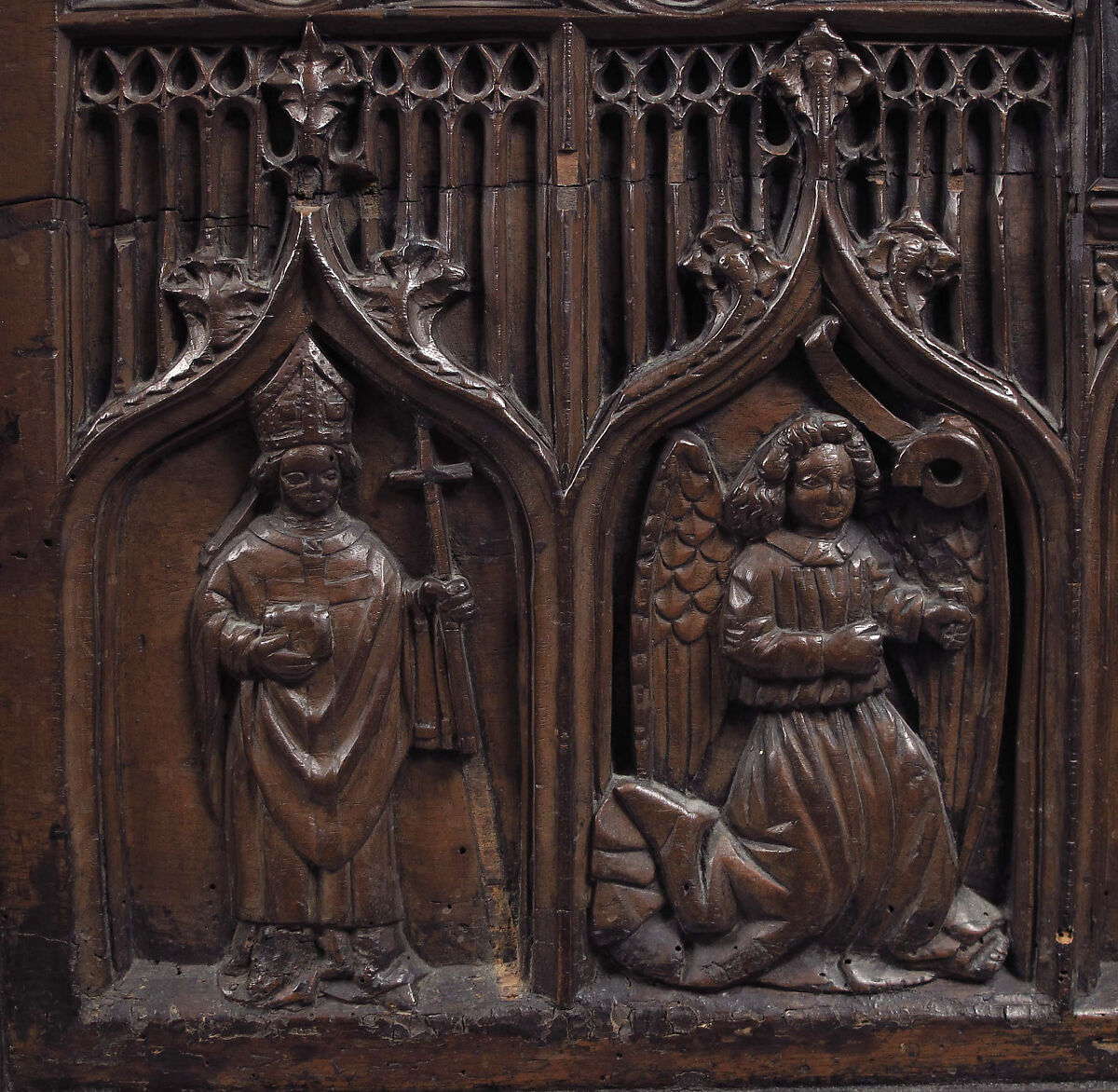 Chest, Walnut, iron, French