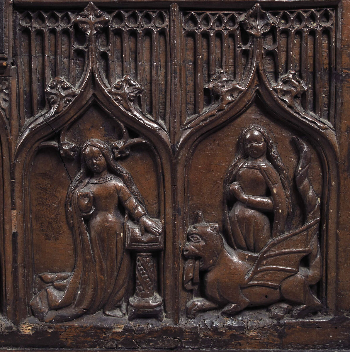 Chest, Walnut, iron, French