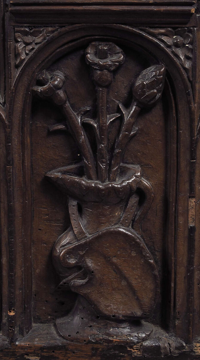 Chest, Walnut, iron, French