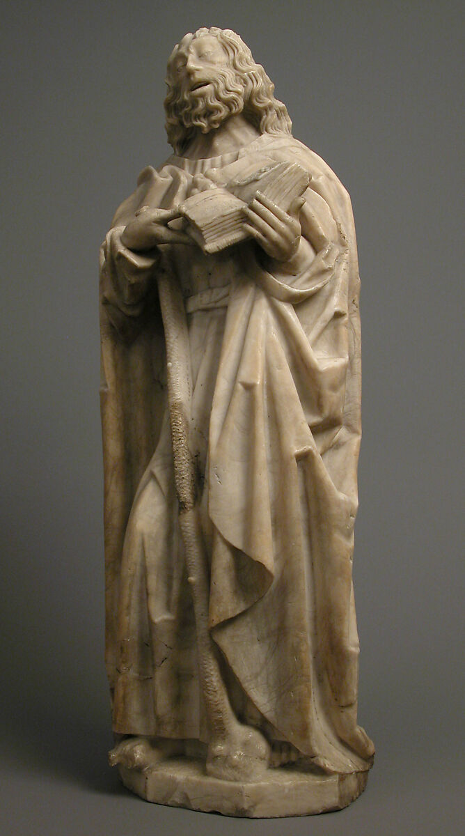 Saint James the Lesser, Workshop of Gil de Siloe (Spanish, active 1475–1505), Alabaster, Spanish