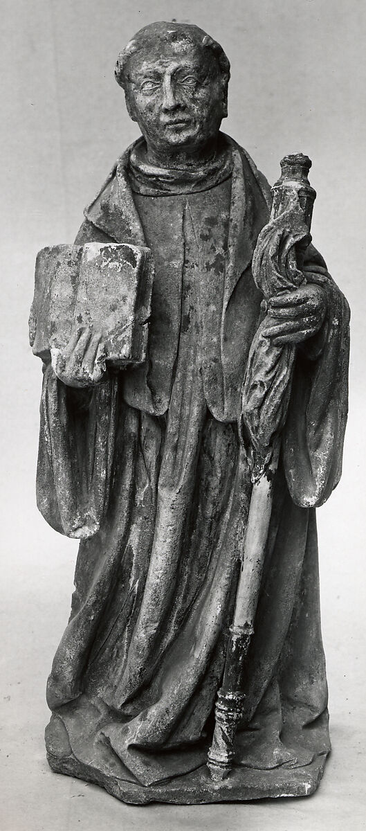 Ecclesiastical Figure, Sandstone, French 