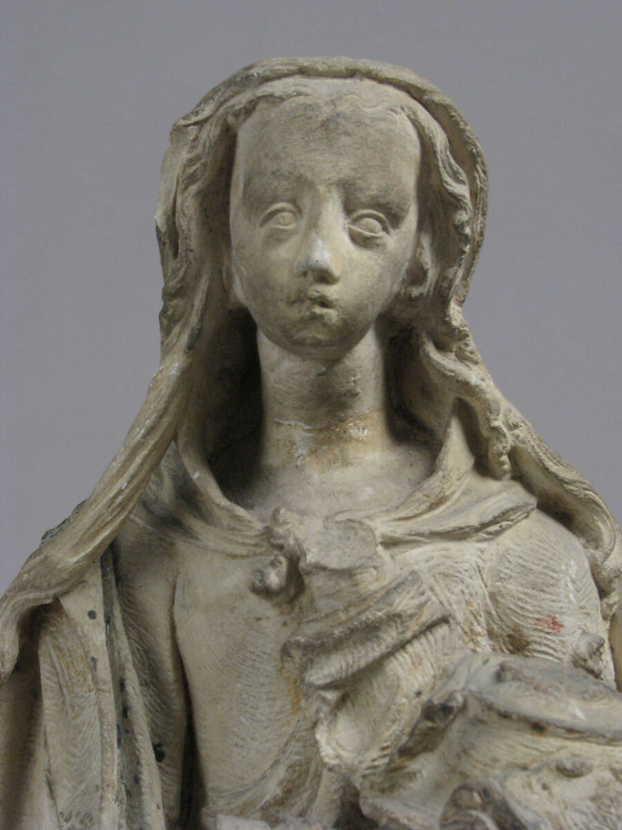 Virgin and Child, Atelier of the Juliots, Limestone, traces of polychromy, French