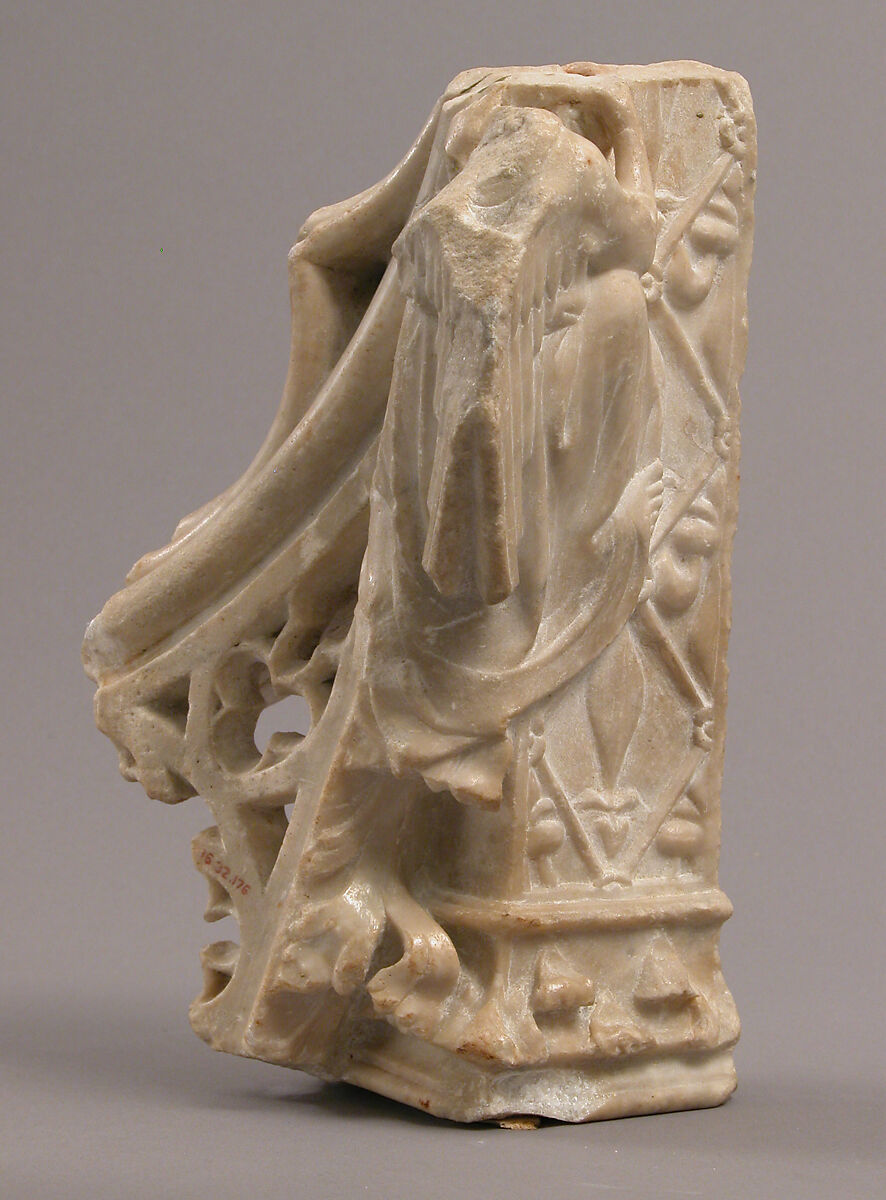 Architectural Fragment, Marble, French