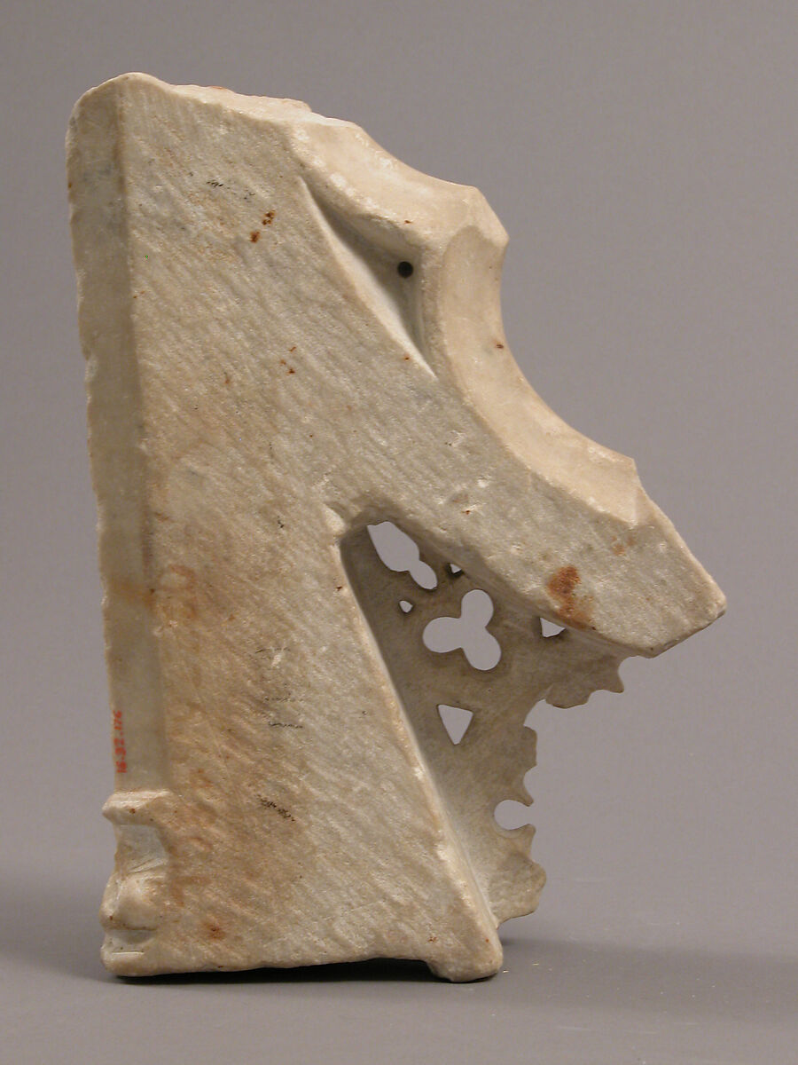 Architectural Fragment, Marble, French