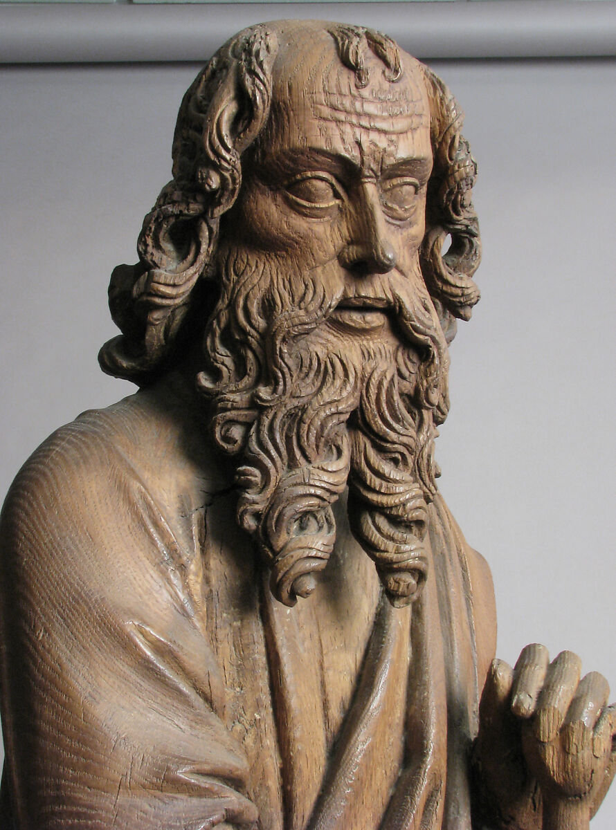 St. Paul, Oak, traces of polychromy, French