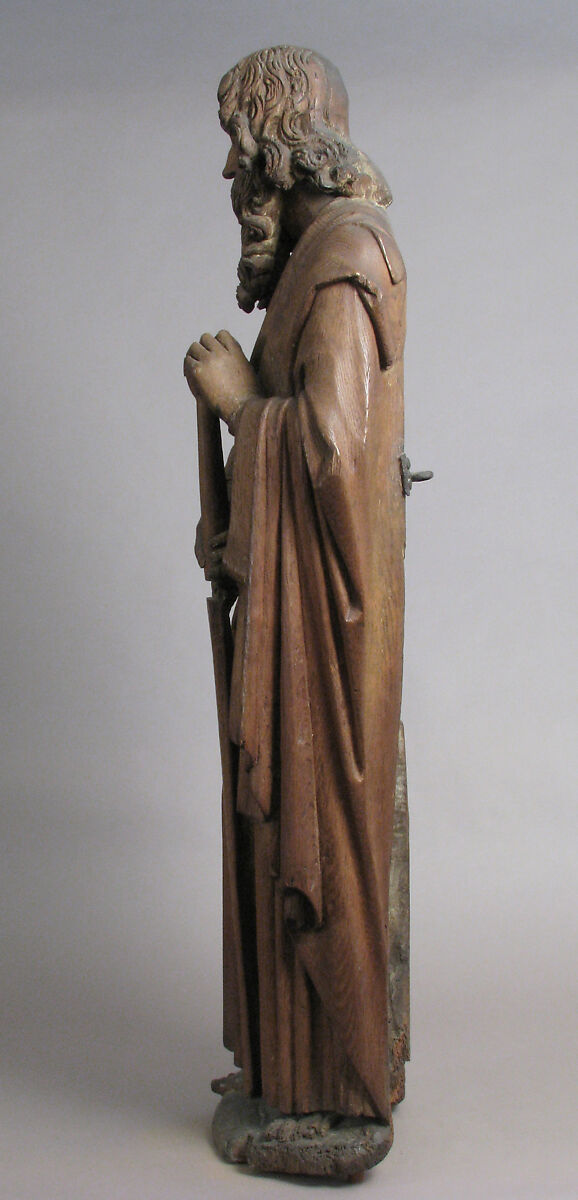 St. Paul, Oak, traces of polychromy, French