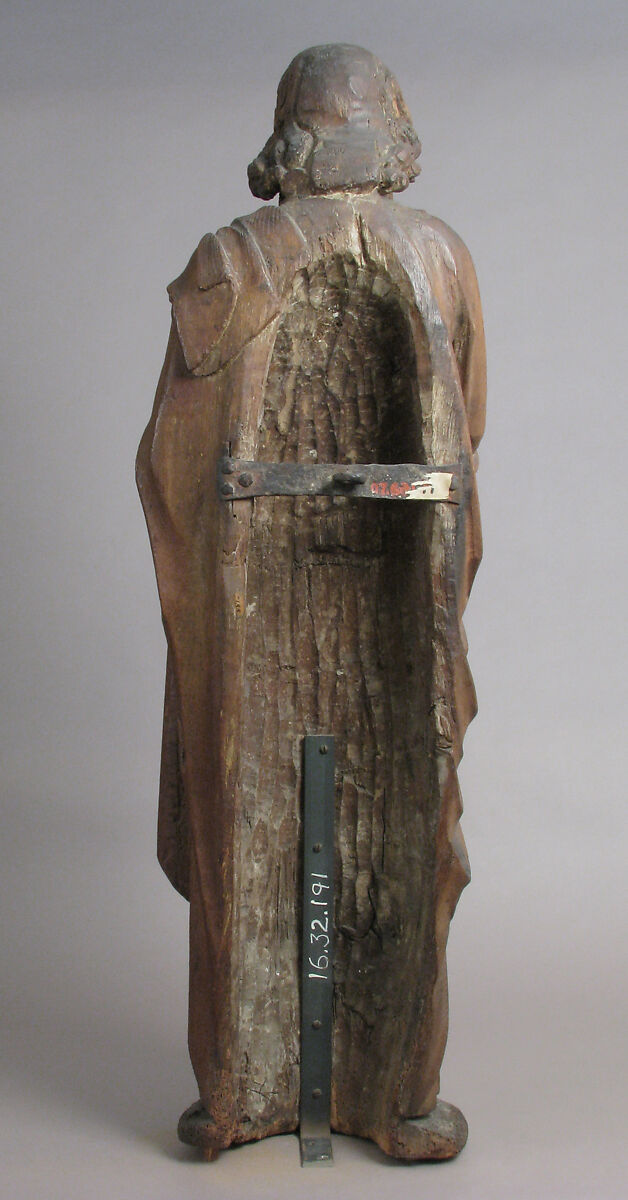 St. Paul, Oak, traces of polychromy, French