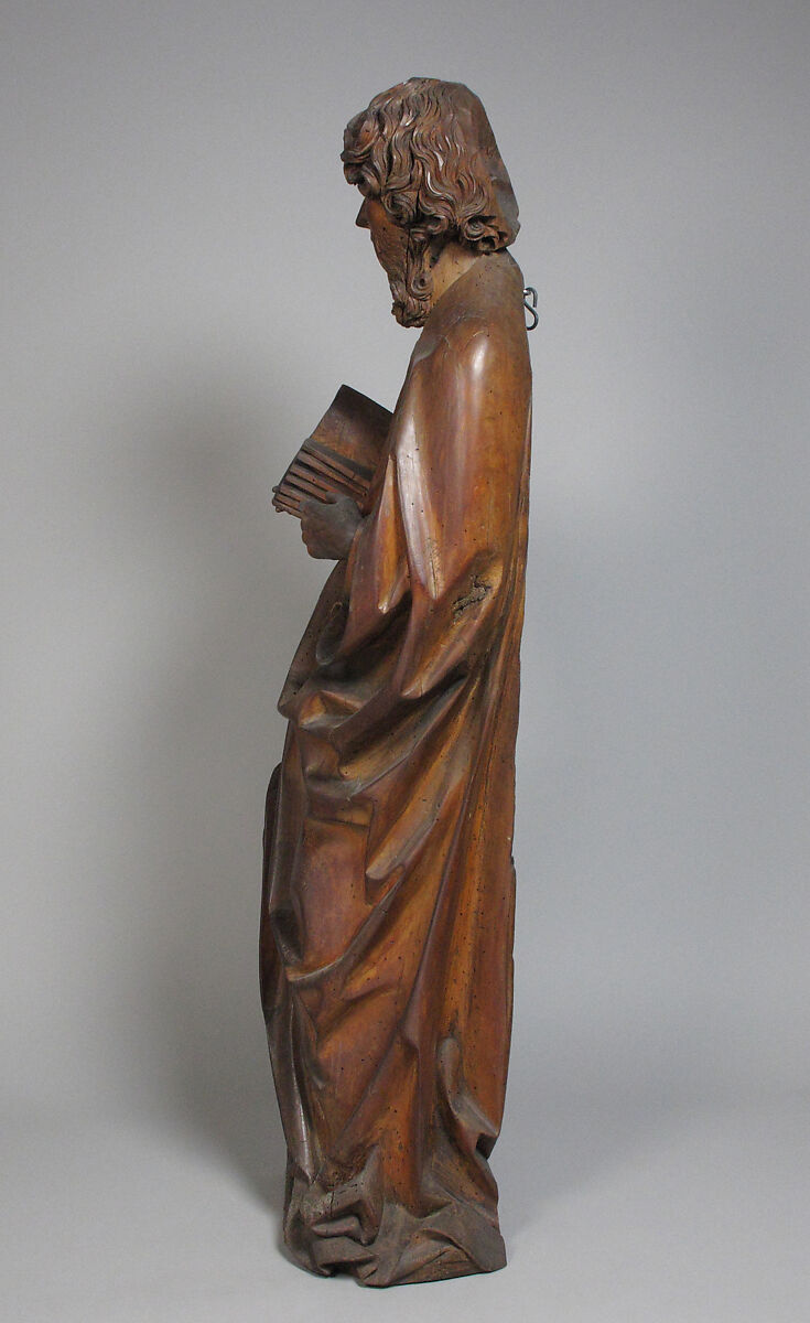 Standing Saint or Apostle, Limewood, German