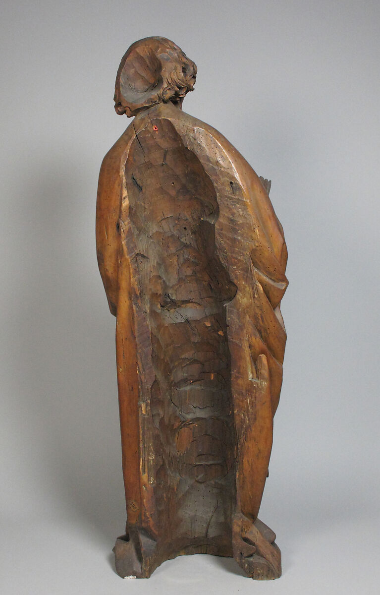 Standing Saint or Apostle, Limewood, German