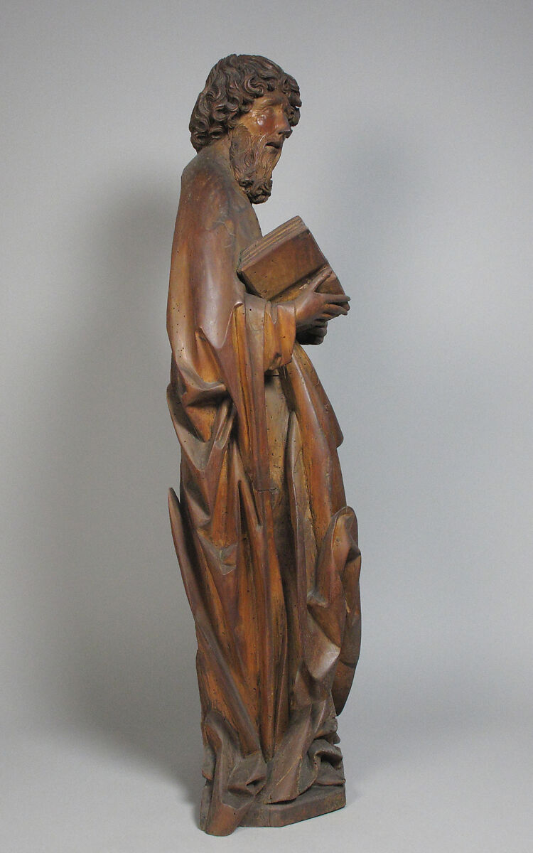 Standing Saint or Apostle, Limewood, German