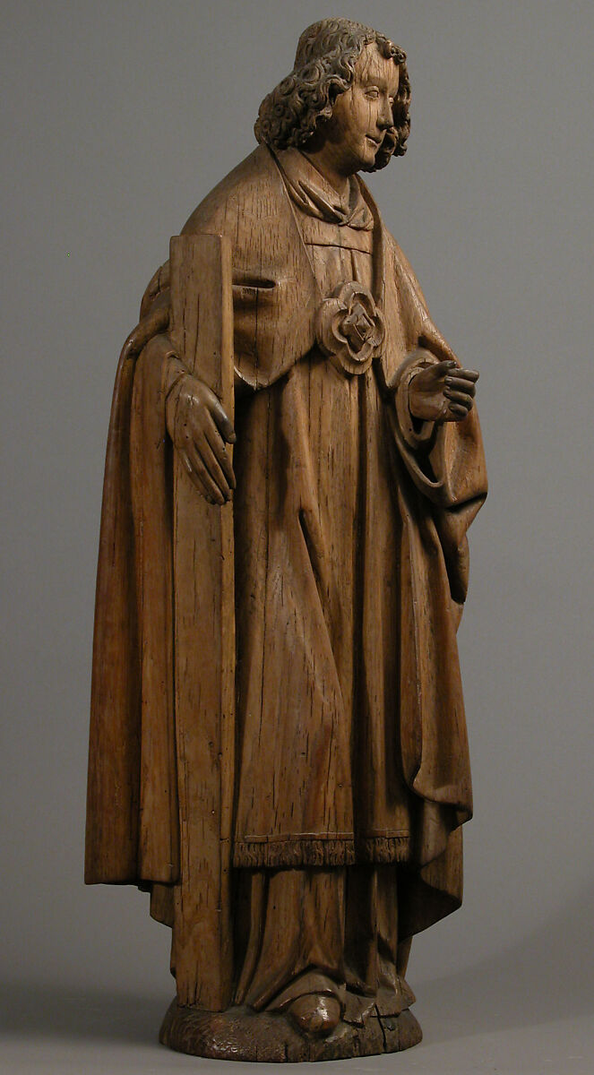 Angel with Emblem of The Passion, Oak, French 